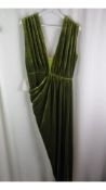 Miss Circle Women's Dress, Green, Size XL