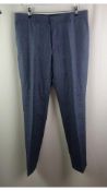 Ted Baker Slim Fit Suit Trousers, Navy, Size 34R