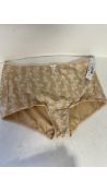 Seven Elomi Women's Plus Size Nina Short, Beige, Large