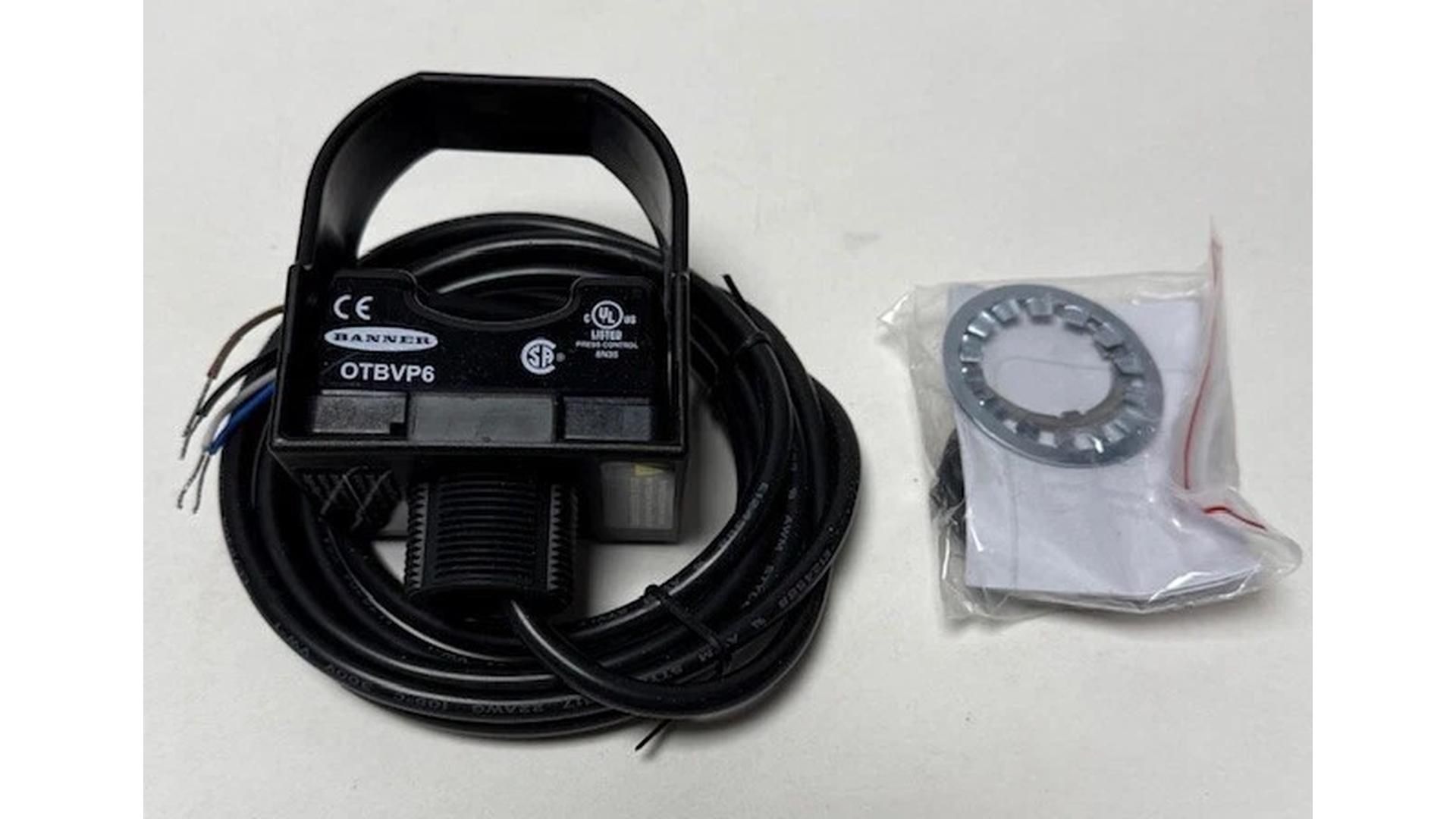 Banner OTBVP6 Optical Touch Button 10-30V DC 2m Cable Connection