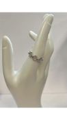 Thomas Sabo Women's Silver Piercing Ring, Size 54