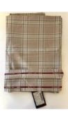 Ermenegildo Zegna Checkered Superfine Wool & Silk Fabric, 2.2m