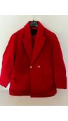 Miss Sixty Women's Coat, Red, Size XXS