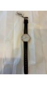 Two Daniel Wellington Petite Bristol, Brown/Rose Gold Watch, 32mm, Leather