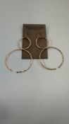 Jessica Matrasko Myth Hoop Earrings, 14K Gold Filled, Handmade