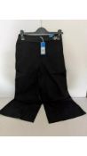 Five Adidas Women's Flare Track Trousers, Black, Size UK 12