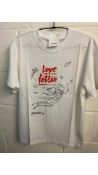 Two Soulland Men's Colin T-Shirt, White, Size L