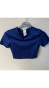Two Wolford The Workout Top, Sodalite Blue, Small