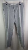 Ted Baker Slim Fit Suit Trousers, Light Grey, Size 34R