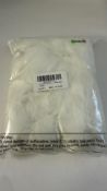 Seventeen White Faux Fur Pompom Ball DIY Fur Pompoms White Fluffy Pompom Balls, 16 each