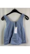 Forte Forte Women's Vest Top, Cielo, Size UK 6