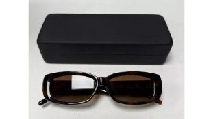 Sol Kyst Monarch Women's Sunglasses, Size Midi, Brown