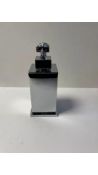 Versace 9102367 Chrome Soap Dispensor, Silver