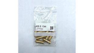 Two Packs of Blow Tips Cable Tips for Fiber Jetting KS 9 Thread, 10 Per Pack