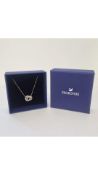 Swarovski Stone Intertwined Circle Necklace, 5414999