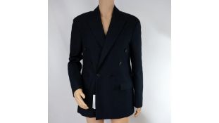 Acne Studios Men's Classic Suit Jacket, Navy, Size 50