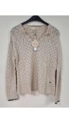 Odd Molly Meryl Sweater, Light Porcelain, Size S