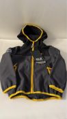 Two Jack Wolfskin Kids Fourwinds Jacket, Phantom, 104