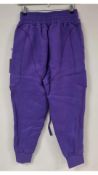 BBX Brand Women's Sweat Pants, Purple, Size 12 UK