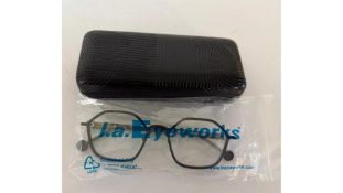 L.A Eyeworks Glasses Frames with Demo Lenses Whelk 5120-140