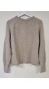 The Knotty Ones Women's Sweater, Beige, Size S