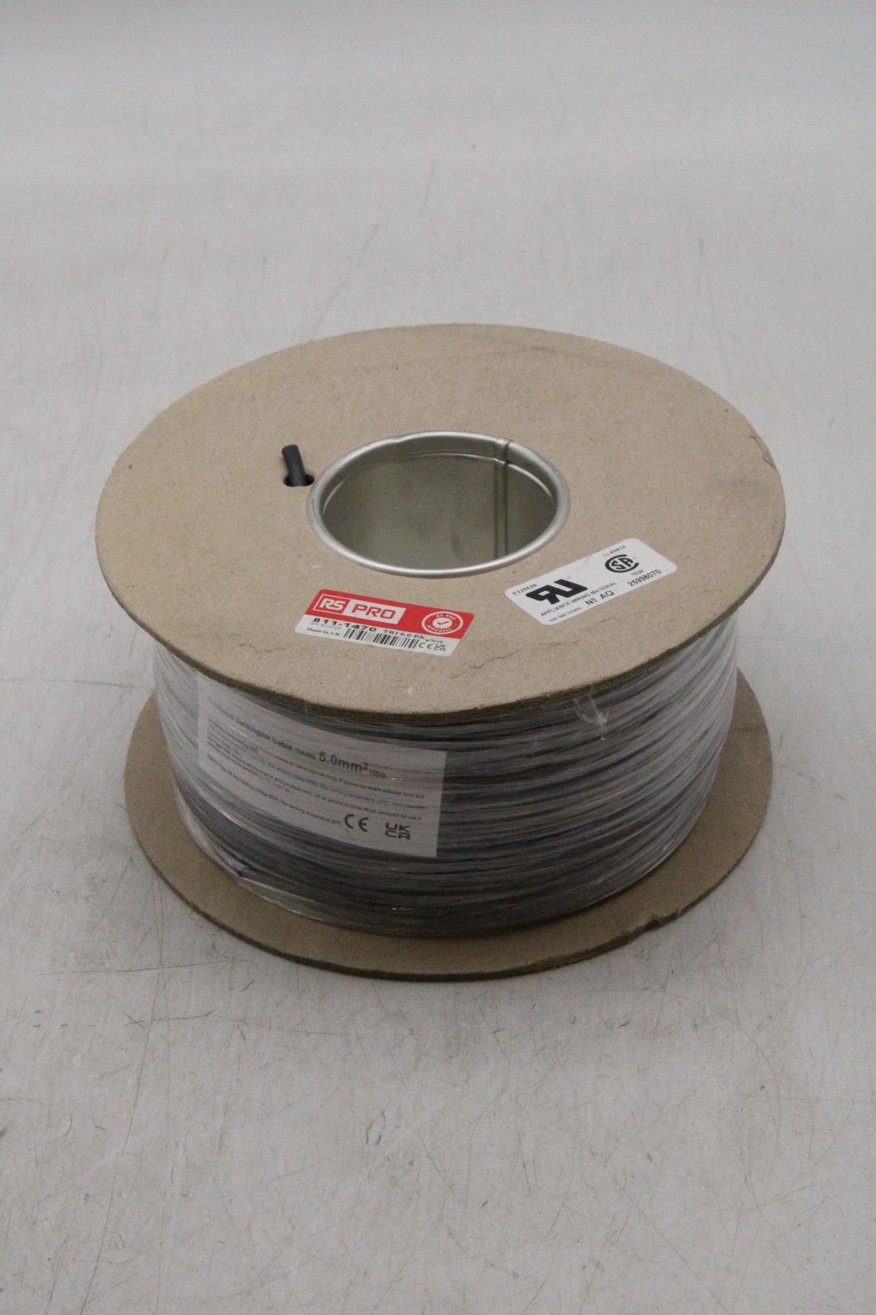 Tri Rated Switchgear Cable 10AWG, 100M, 6.0mm2, Black