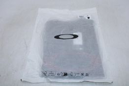 Three Oakley Waves Ellipse T-Shirts, Blackout, Size S