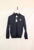 Adidas GK9658 Tracksuit, Navy/White, UK 36/38