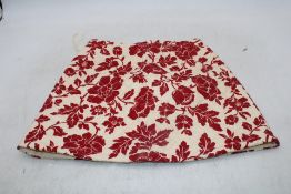 Posse Alice Mini Skirt, Deep Red/Oat, Size XXS