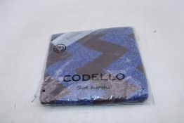Codello Urban Highlander Scarf, Blue/Brown