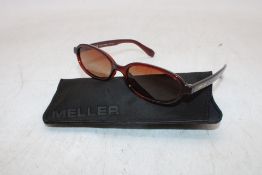 Meller Binti Sunglasses, Maroon/Brown Frame, Maroon/Brown Lens
