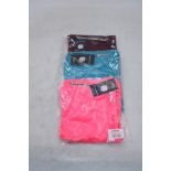 Three Proviz 360 Long Sleeve Tops to include 1x Burgundy, UK 16, 1x Ocean Teal, UK 16, 1x Pink, UK 1