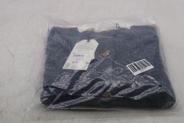 Seasalt Cornwall Merino Wool Dawson Pick Cardigan, Starling, UK 8