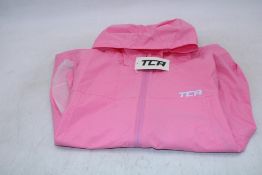 TCA AirLite 2.0 Hooded Waterproof Rain Jacket, Sachet Pink, Size XS