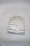 Desigual Cam Jack Striped Shirt, Beige/Blue, Size M