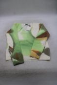 Desigual Soft V-Neck Sweater, Multi, Size L