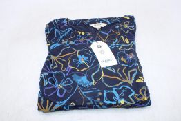 Seasalt Cornwall Veronica Dress, Drawn Floral Maritime, UK 10