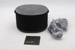 Brane Audio X Wireless Portable Speaker, Black. Box damaged, Not checked, Non-UK Plug