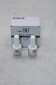 Six Bold Berry Nail Gels, 15ml, D489 Pure Intentions, B516 Truth Be Told, B518 Austin, B519 Happily