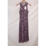 Proenza Schouler Sleeveless Jersey Dress, Purple/Brown, Size S