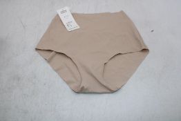 Simone Perele Story Briefs, Peau Rose, Size 3