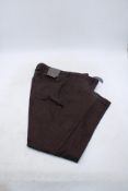 Sasa AT.P.CO Trousers, Brown/Black/Red, Size 52