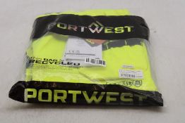 Portwest PW3 FR Hi Viz Trousers, Yellow/Black, W34/L31