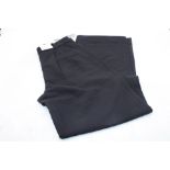 Abercrombie & Fitch Curve Love Ultra High Wide Trousers, Black, Size 26 Long