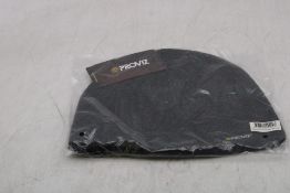 Three Reflective Fleece Lined Running Beanies, Black, One Size