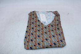 David Nieper Mikado Top, Multi, Size 22