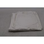 Arket Bloom Mid Waist Relaxed Fit Barrel Leg Jeans, White, Size 28