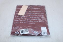 Boob Warmer Hoodie, Port Red, Size 8