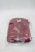 Raiments Fleece Gilet, Burgundy, Size M