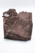 Mister Lederhosen Leather Trousers, Brown, Size 50